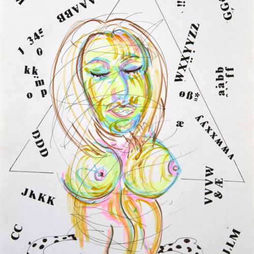 N° 564 - Femme avec prothèses mammaires