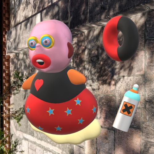 Bébé avec diarrhée ayant bu son biberon