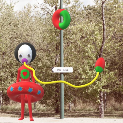 Personne âgée allant à la plage