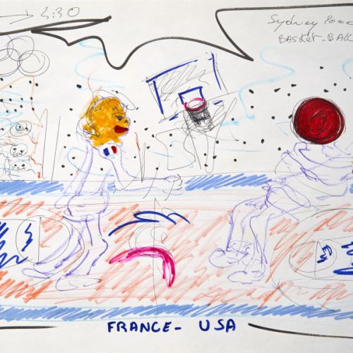 N° 743 - Sydney 2000 « FRANCE-USA »