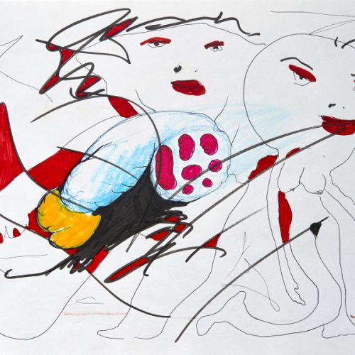 N° 733 - Homme et femme au saut du lit