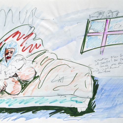 N° 764 - Femme dans son lit