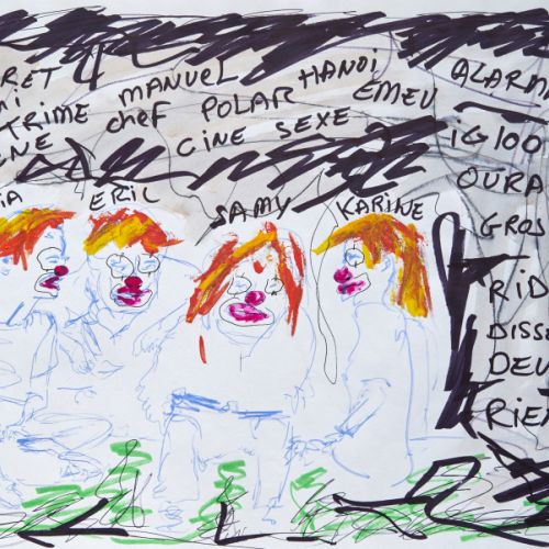 N° 715 - Quatre amis