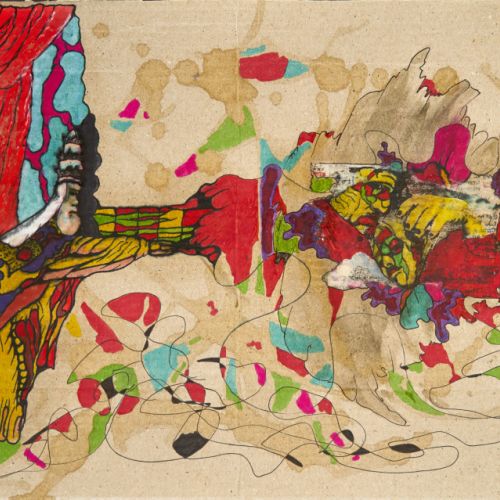 N° 223 - Projection d’une tendresse - 1997 (21 x 33 cm)