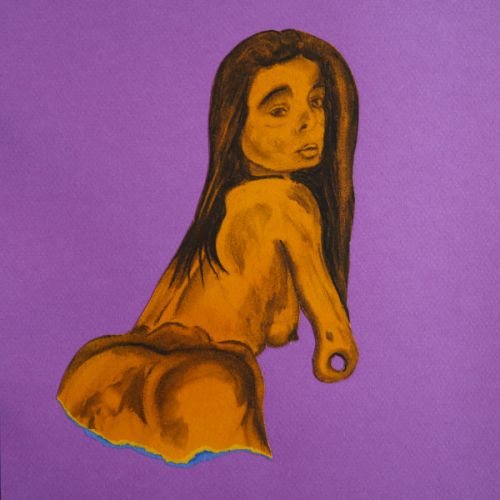 N° 24- Étude du corps - 1996 (24x29.5 cm)