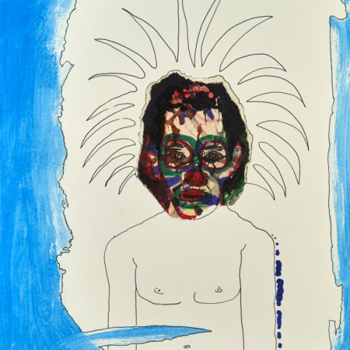 N° 614 - Un clown - 2000 (21x29,6 cm)