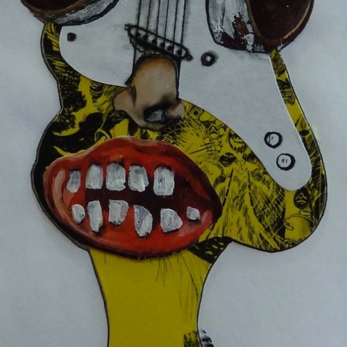 N°50 - Guitariste - (8x18,4 cm) 1996