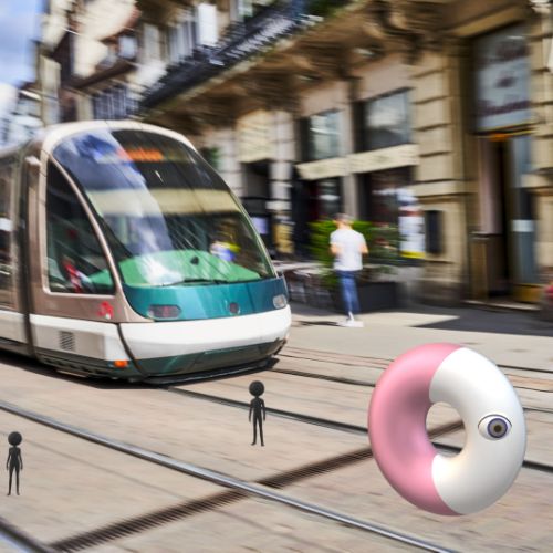 En attente du tram