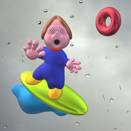 Un surfeur