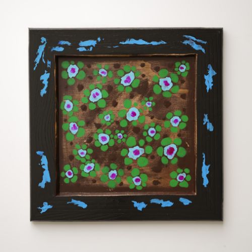 N° 6 - Acryl sur bois (2024)