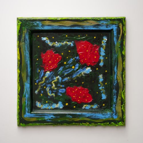 N° 33 - Acryl sur bois (2025)