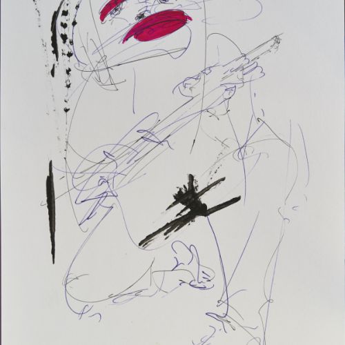 N° 670 - Un homme - 2000 (21x29,6 cm)