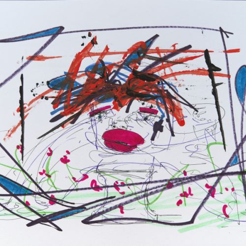 N° 671 - Un enfant - 2000 (21x29,6 cm)
