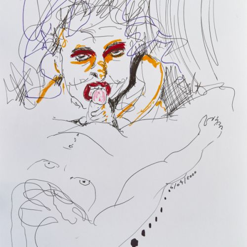 N° 629 - Couple - 2000 (21x29,6 cm)