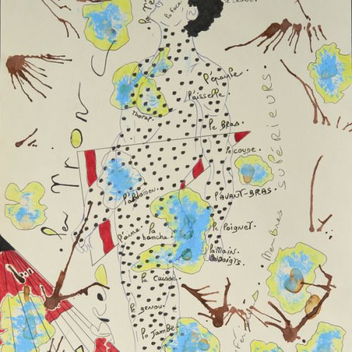 N° 73 - Morphologie externe - 1996 (34,8x25,3 cm)