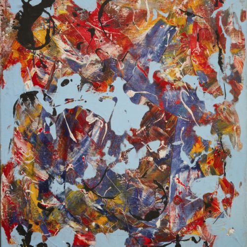 N° 276 - Acryl sur toile - (46 x 38 cm) 1998