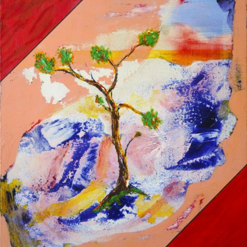 N° 70 - Arbre à sept têtes - 55 x 46 cm (1996)